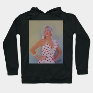 La Andaluza - Portrait of a Spanish lady Hoodie